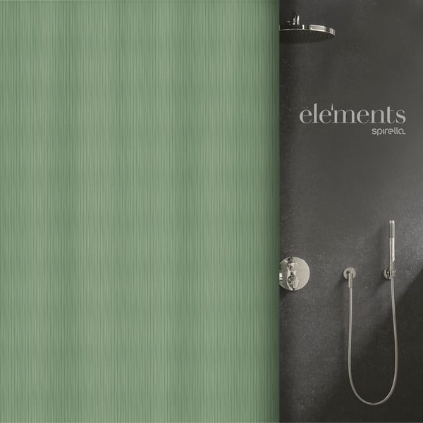 Zasłona prysznicowa 180x200 cm Mera – Spirella