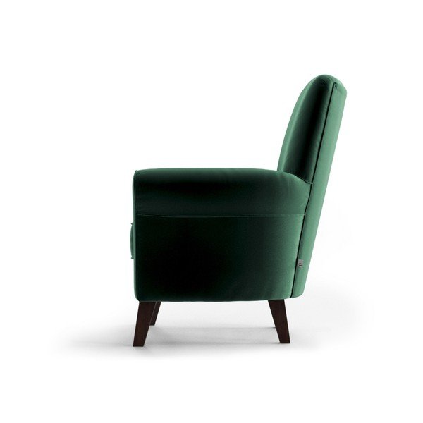 Zielony aksamitny fotel My Pop Design Balard-image-4