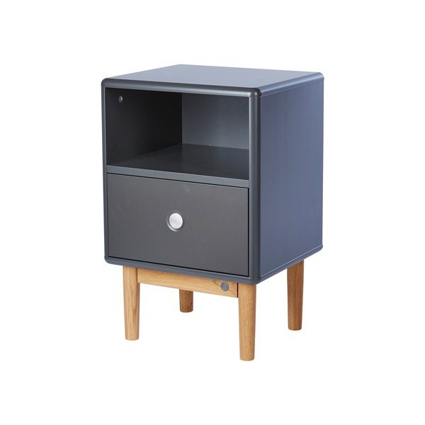 Antracytowa szafka nocna Color Box – Tom Tailor-image-2