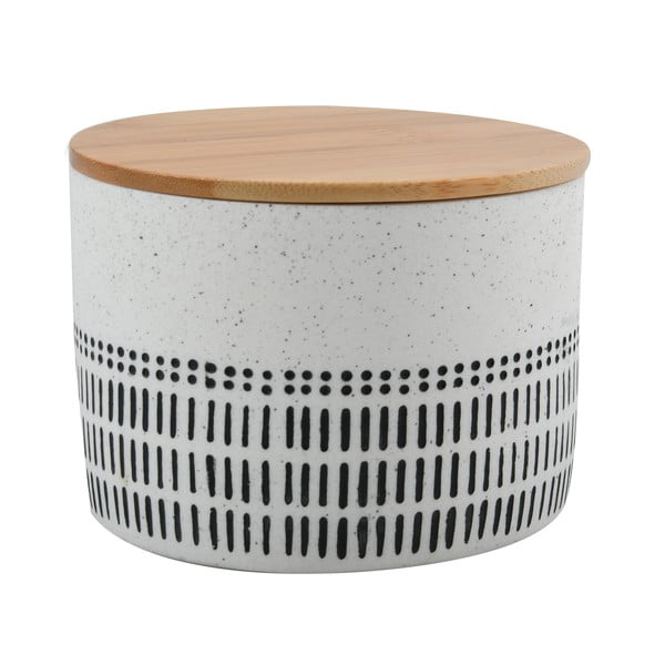 Biały organizer łazienkowy na waciki z żywicy polimerowej Yuma – Spirella