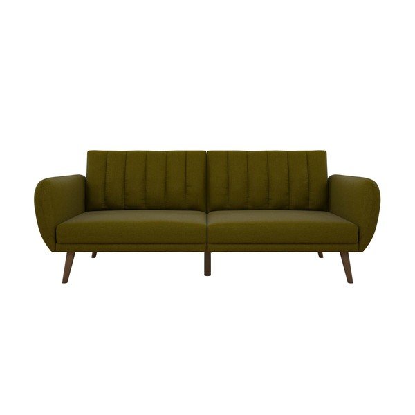 Zielona rozkładana sofa Novogratz Brittany-image-2
