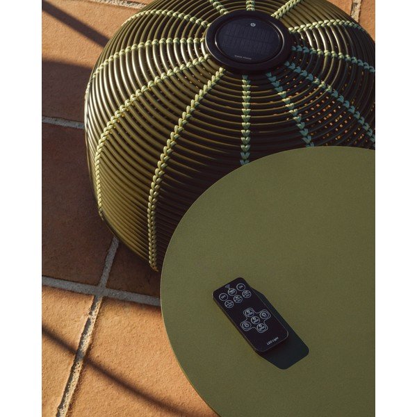 Lampa zewnętrzna stołowa/przenośna LED solarna/na USB ø 50 cm Garoina – Kave Home-image-4