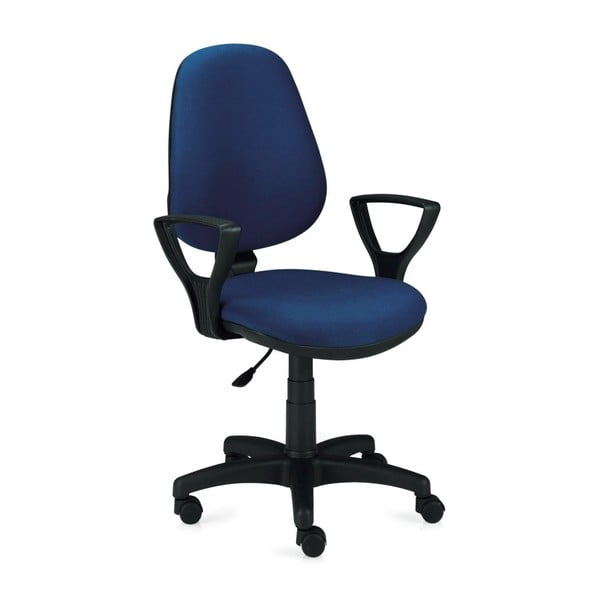 Niebieskie krzesło biurowe Helen