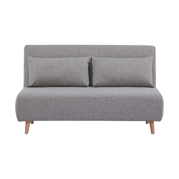 Szara rozkładana sofa 140 cm Marlow – House Nordic