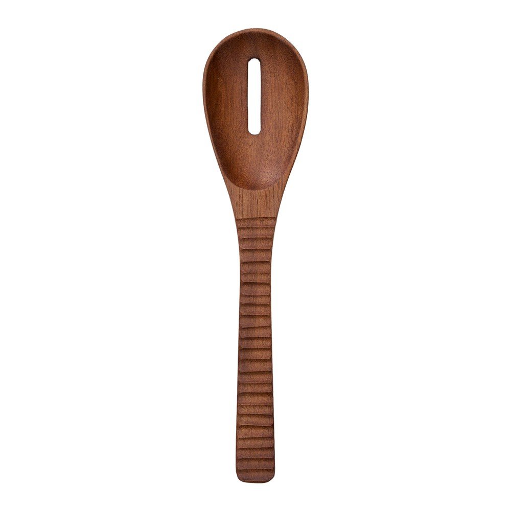 Drewniany sztućce do sałatek Rommu – Kave Home
