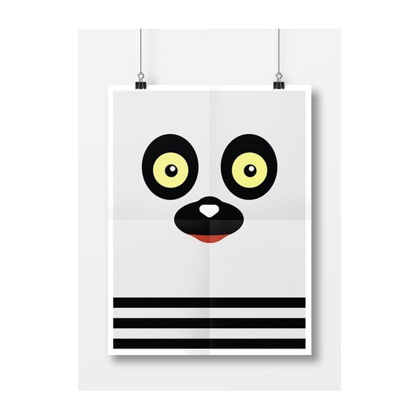 Plakat Lemur, A3