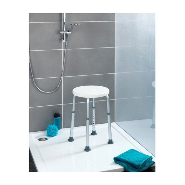 Taboret do wanny lub pod prysznic Wenko Bath/Shower Stool, 45x45 cm-image-4