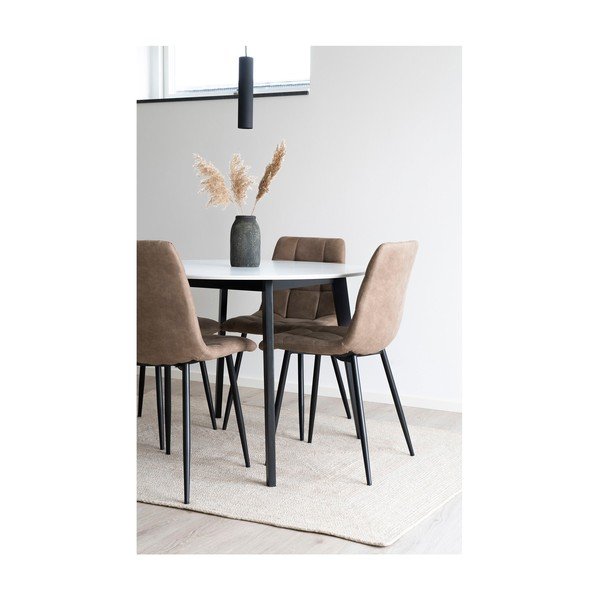 Kremowy dywan odpowiedni na zewnątrz z włókien z recyklingu 200x300 cm Menorca – House Nordic-image-1