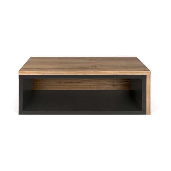 Czarny stolik rozkładany TemaHome Jazz Walnut Black-image-1