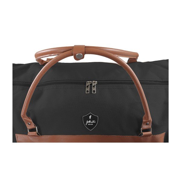 Czarna torba podróżna na kółkach GENTLEMAN FARMER Oslo, 40 l-image-4