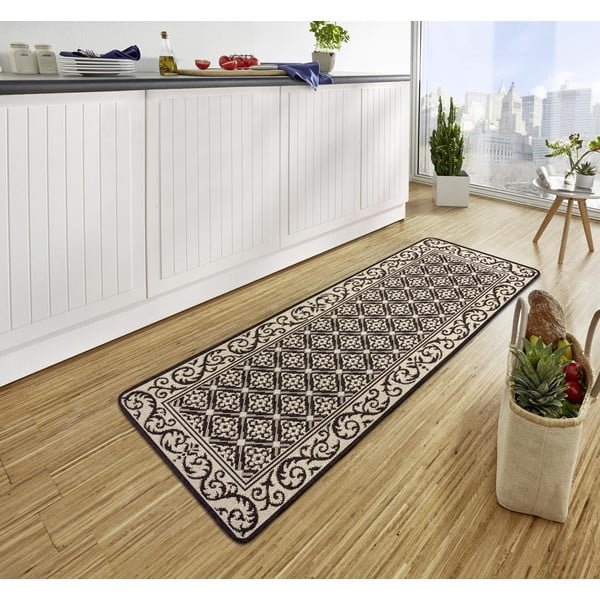Brązowy chodnik do kuchni Hanse Home Weave Romb, 70x180 cm-image-1