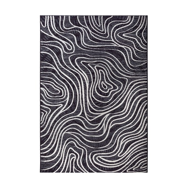 Antracytowy dywan odpowiedni na zewnątrz 130x190 cm – Elle Decoration