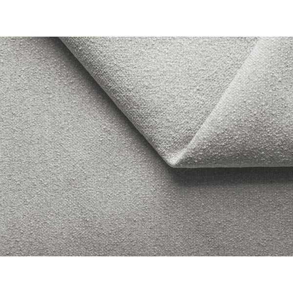 Łóżko kontynentalne ze schowkiem 140x200 cm w kolorze srebra Palta – Makamii-image-2