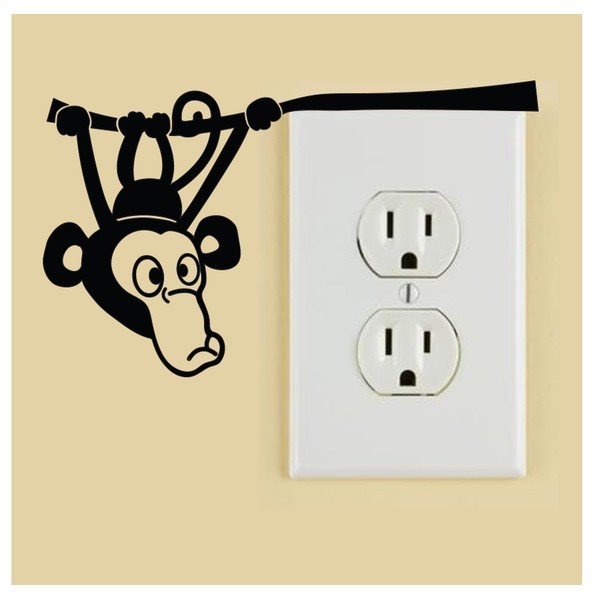 Naklejka Little Monkey on Treee