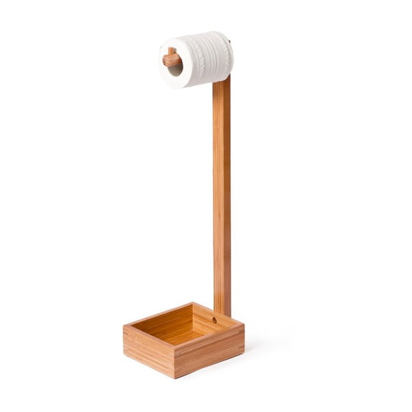 Stojak bambusowy na papier toaletowy Wireworks Arena Bamboo-image-3