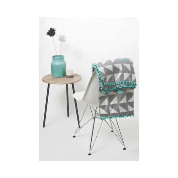 Koc Triangles Grey, 180x150 cm-image-3