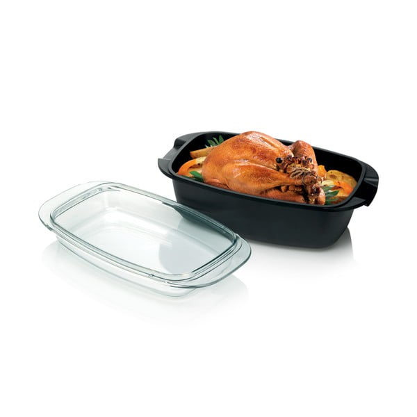 Brytfanna z pokrywką Tescoma Premium, 39x22 cm-image-1