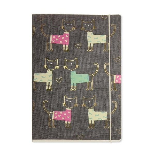 Notes A5 Go Stationery Love Cats