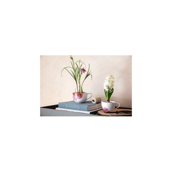 Biało-różowy porcelanowy kubek 300 ml Rose Garden − Villeroy&Boch-image-1