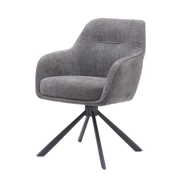 Szare tapicerowane fotele jadalniane zestaw 2 szt. Avola – Unique Furniture-image-3