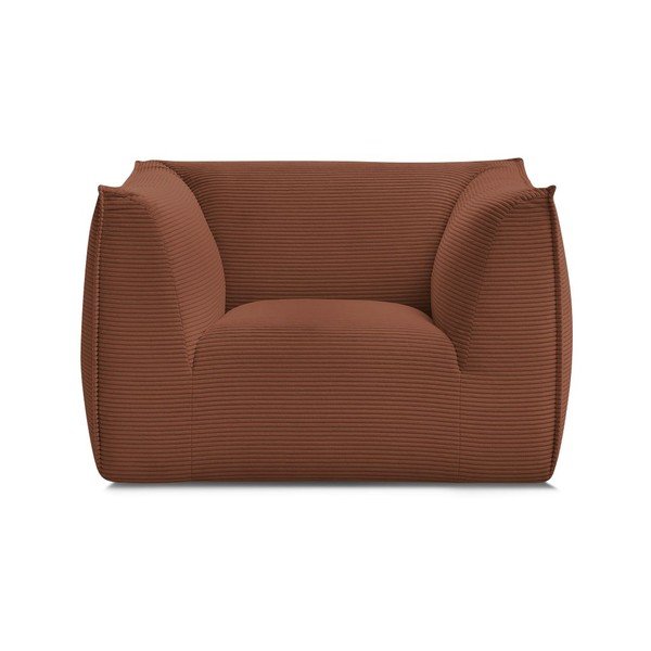 Pomarańczowy sztruksowy fotel Giorgia – Bobochic Paris-image-2