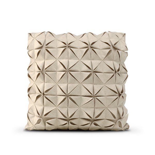 Poszewka na poduszkę z filcu 50x50 cm Geo felt – HF Living
