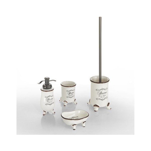 Biała ceramiczna szczotka do WC-image-2