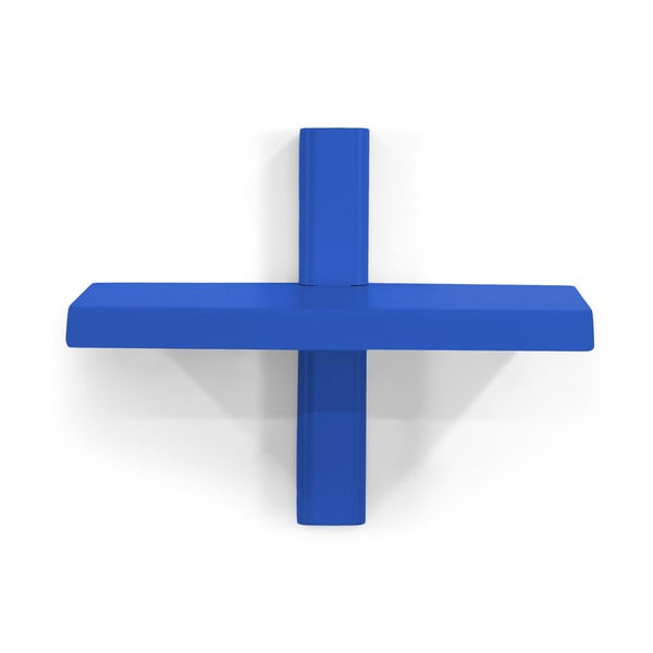 Niebieska metalowa półka 28 cm Hola – Spinder Design