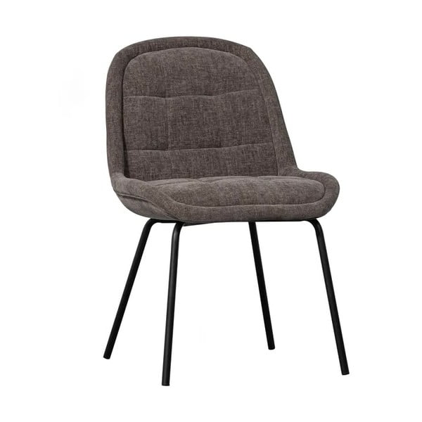 Szare aksamitne krzesła zestaw 2 szt. Crate – WOOOD