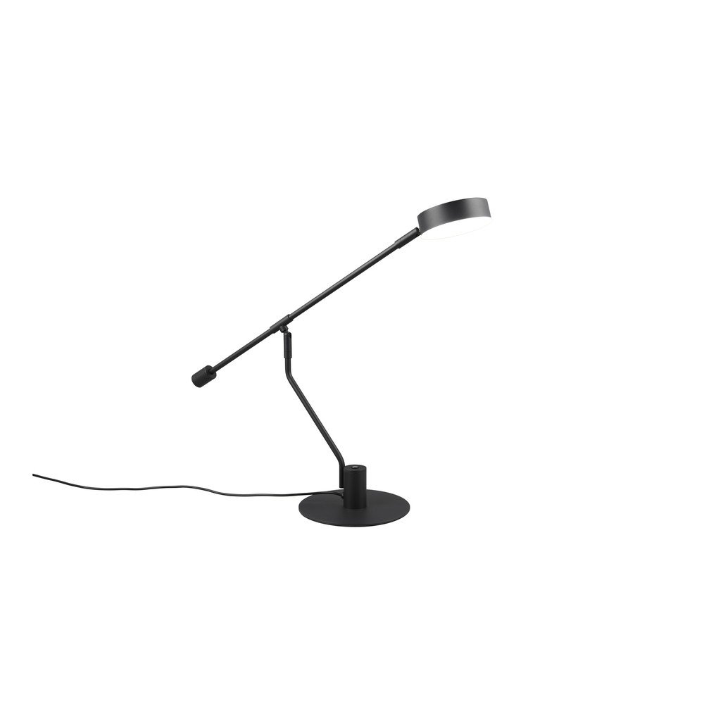 Lampa stołowa LED z elastyczną konstrukcją w kolorze matowej czerni (wysokość 64 cm) Manduro – Trio (zdjęcie 6)