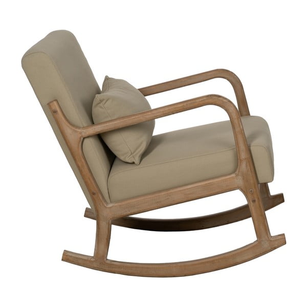 Beżowy fotel bujany Weave – Ixia-image-3