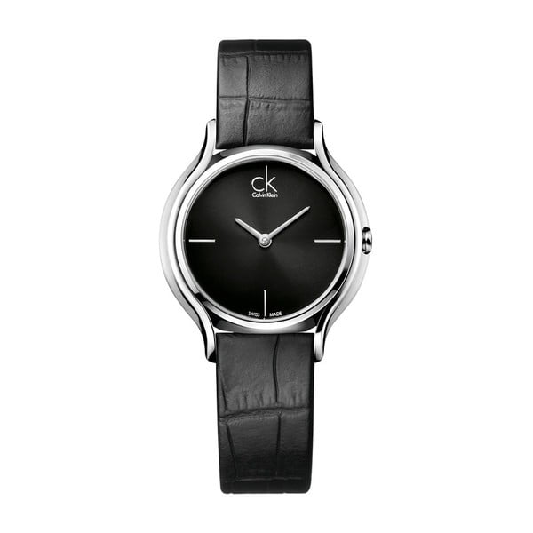 Czarny zegarek damski Calvin Klein K2U231C1