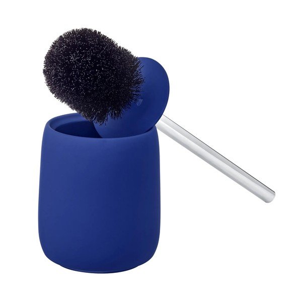 Niebieska szczotka do WC ceramiczna Sono – Blomus-image-1