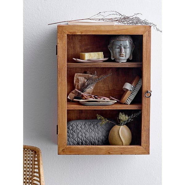 Kamionkowe ręcznie wykonane wazony zestaw 3 szt. (wysokość 12,5 cm) Miacecilia – Bloomingville-image-1