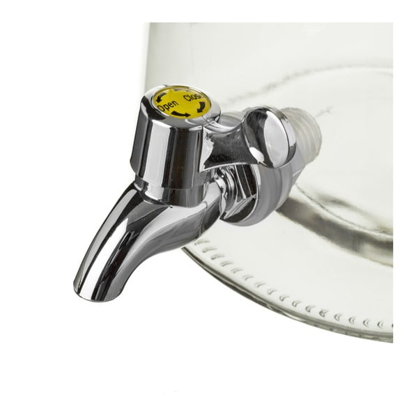 Słój szklany na lemoniadę z kranikiem Unimasa, 3,4 l-image-2