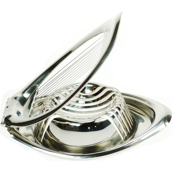 Krajarka do jajek ze stali nierdzewnej Cromargan® WMF Gourmet, dł. 15 cm-image-2