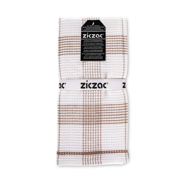 Ścierki zestaw 3 szt. 50x76 cm Duo Waffle – ZicZac