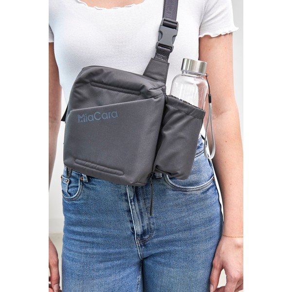 Torba spacerowa na psie akcesoria Andiamo Asphalt – MiaCara-image-1