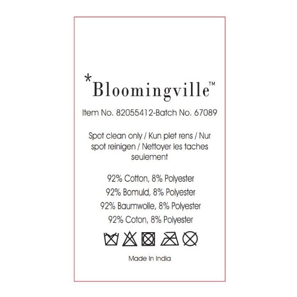 Biało-szary bawełniany dywan 90x150 cm Katie – Bloomingville-image-4