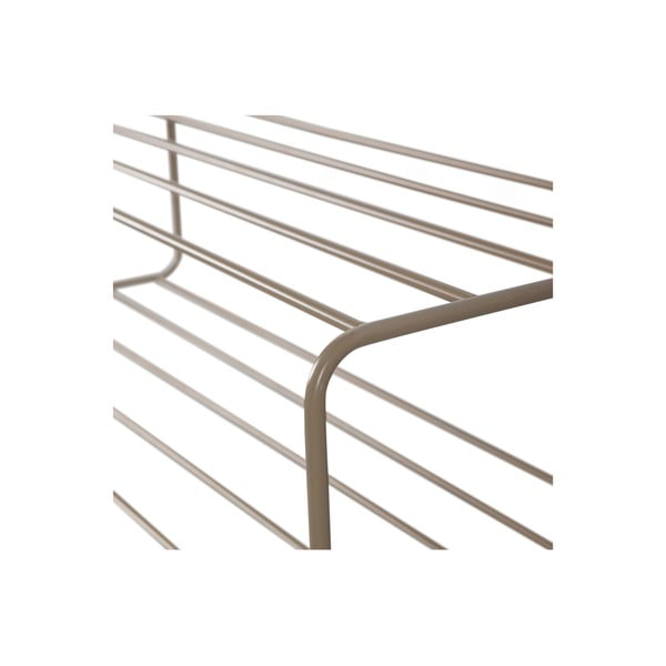 Jasnobrązowa metalowa wisząca szafka na buty Josse – WOOOD-image-4