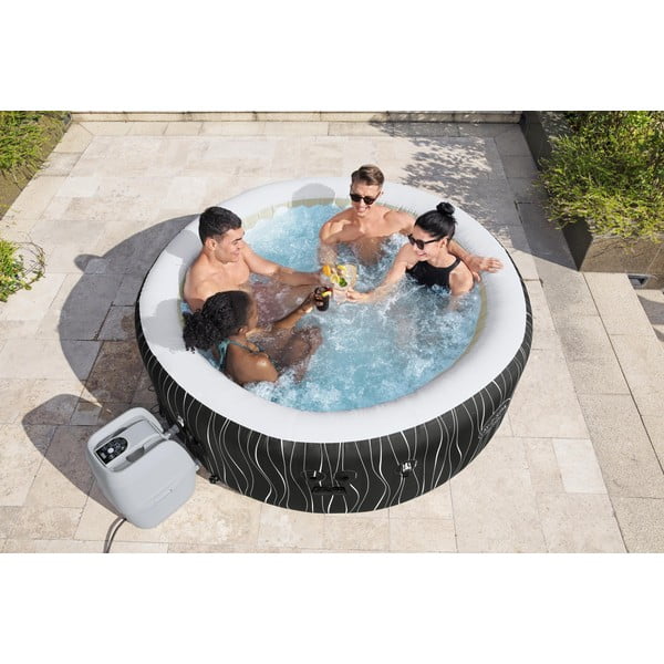 Jacuzzi dmuchane dla 6 osób ø 196 cm głębokość 66 cm Lay-Z-Spa – Bestway-image-1