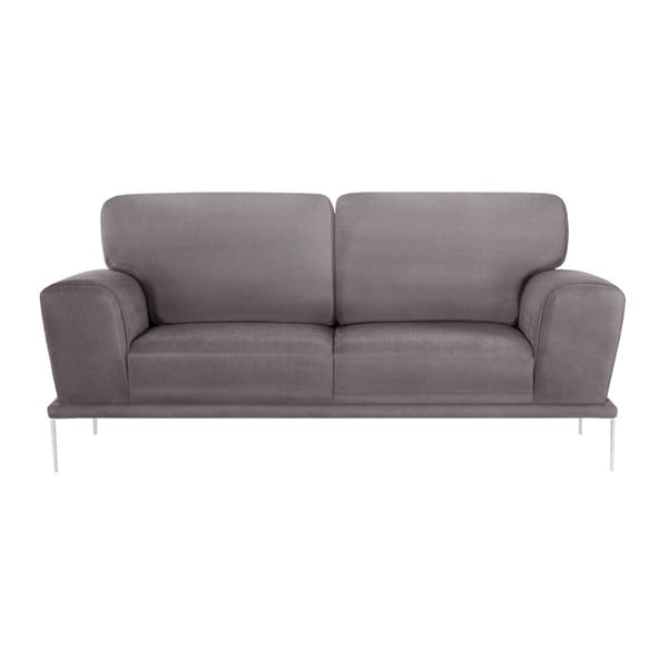 Popielata sofa 2-osobowa L'Officiel Interiors Kendall