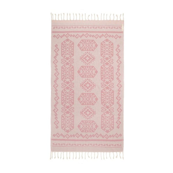 Ręcznik hammam Ottoman Pink, 95x175 cm
