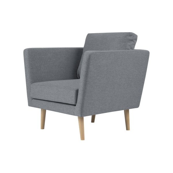 Jasnoszary fotel Mazzini Sofas Cactus-image-3