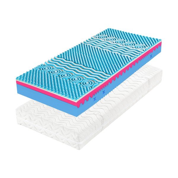 Średnio twardy materac DlaSpania Bohemica Antibacterial, 80x200 cm-image-3