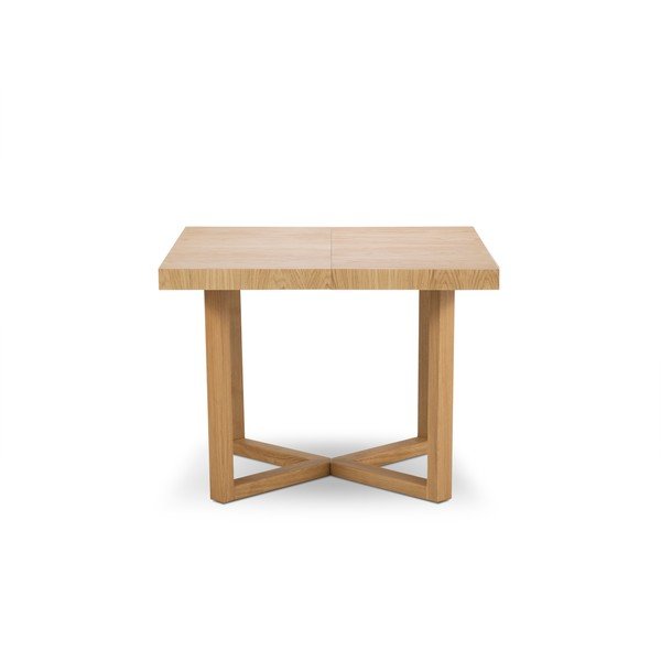 Stół rozkładany z litego drewna dębowego Windsor & Co Sofas Skarde, ø 100 cm-image-1