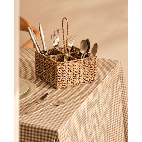 Stojak na przybory kuchenne z trawy morskiej Tossa – Kave Home-image-1