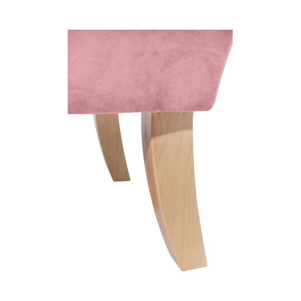 Różowy fotel Max Winzer Brandon Suede-image-2