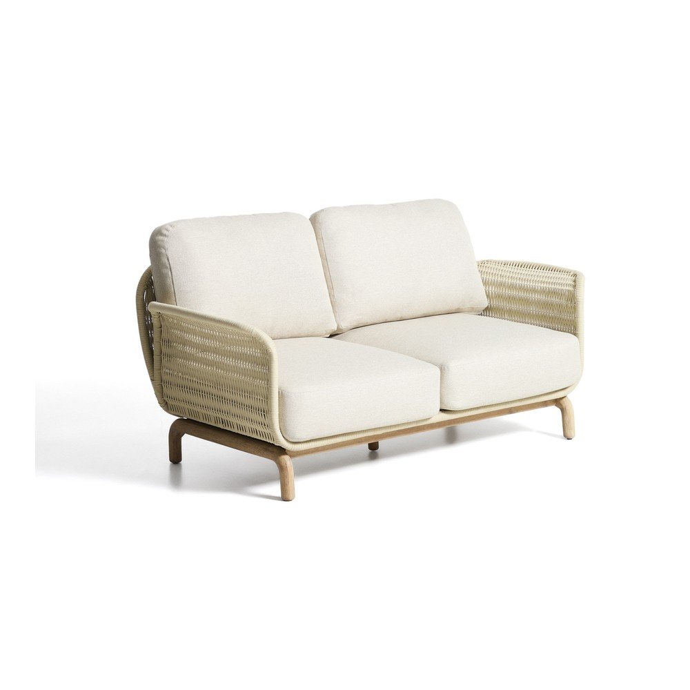 Beżowa tapicerowana sofa ogrodowa Alipa – Kave Home