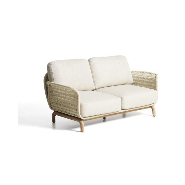 Beżowa tapicerowana sofa ogrodowa Alipa – Kave Home